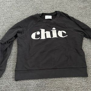 Anthropologie Sol Angeles Grey sweatshirt